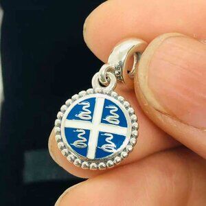 ✨🔥Pandora Snake Flag of Martinique Charm